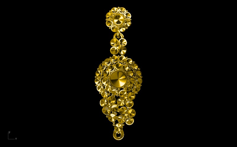 Party Dipped In Golden Shade