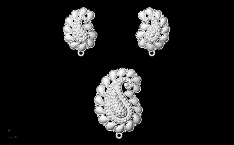 Sophisticated White Women Party Earring