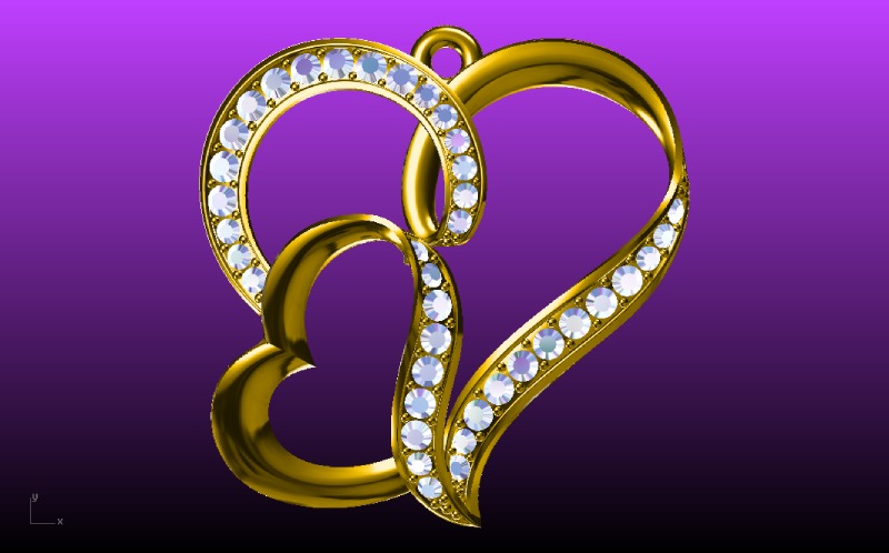 The Heart-Shaped Beautiful Earring