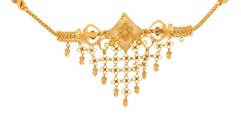 Light Gold Choker Necklace