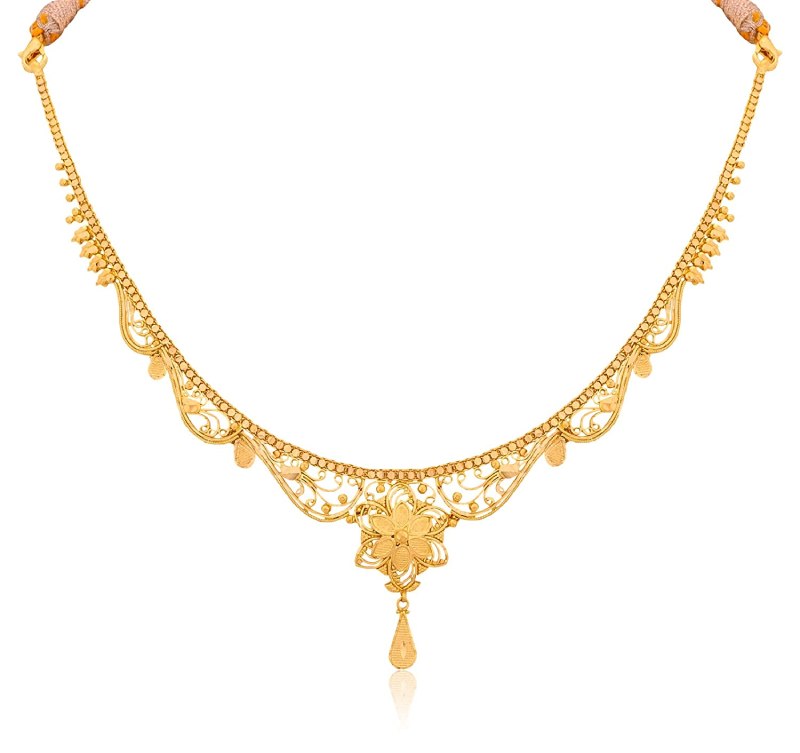 Lucrative Gold Necklace