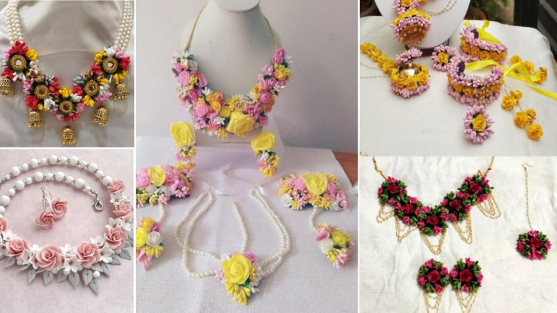 Feature Flower Jewelry for Haldi