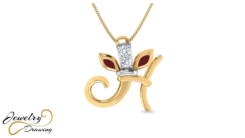 Gold and diamond Ganpati edition locket