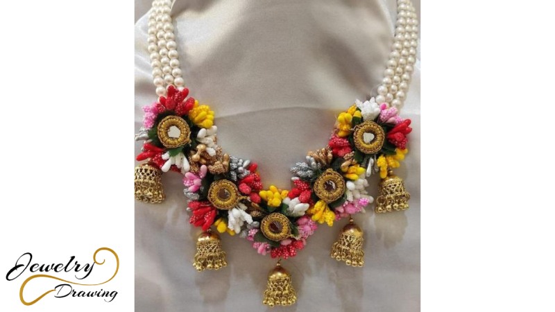 Ring bell special flower jewellery design