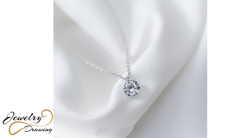 marvellous diamond with silver chain combination necklace