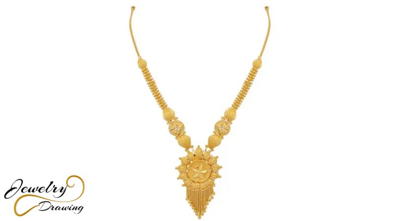 Star and double flower bottom hanger design