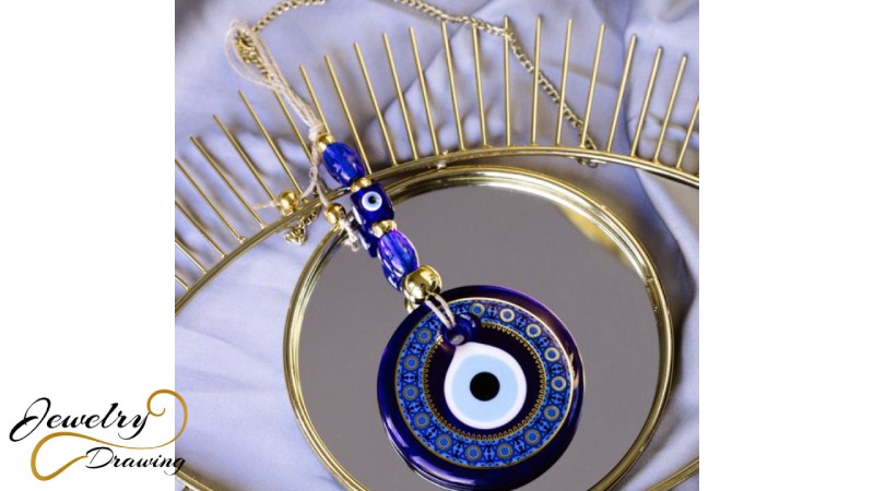 Blue special edition combination design pendant