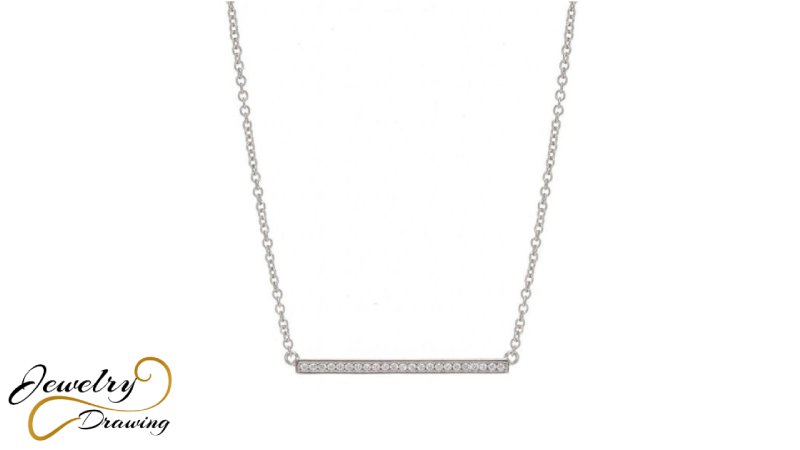 Combination design platinum and diamond chain