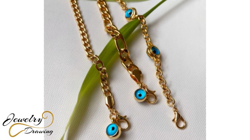 Small blue shape objects special designer pendant