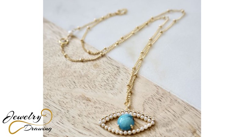 The eye of pearl special edition pendant