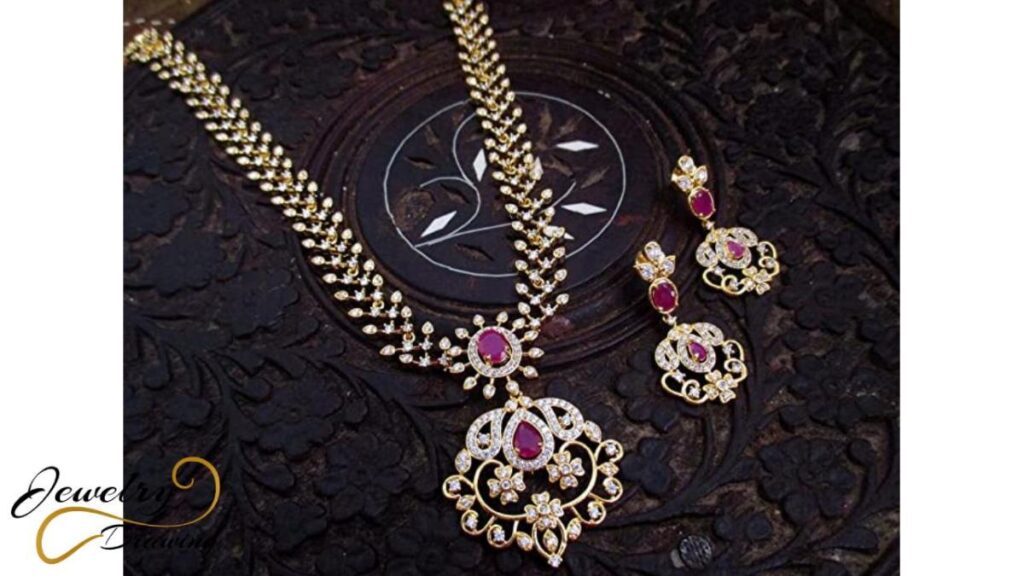 purple diamond decoration