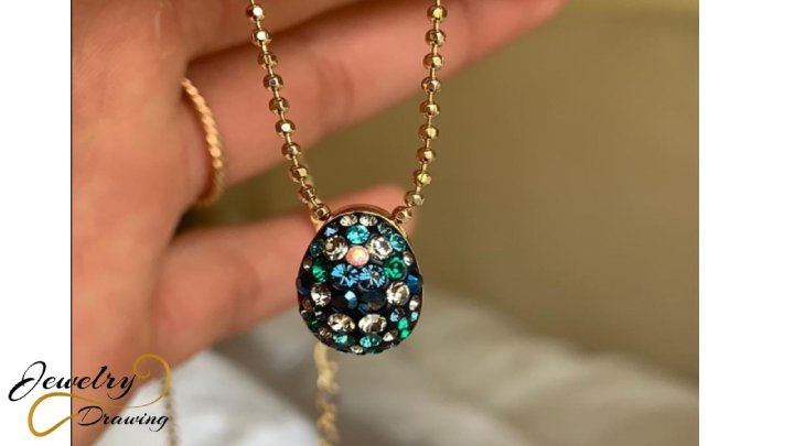 Marvellous bluish pearl