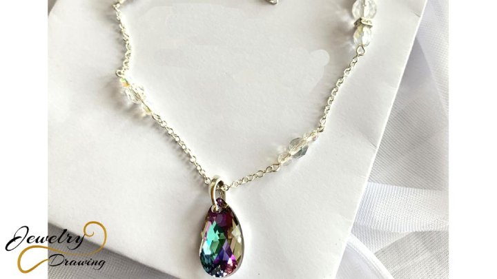 Multicolour drop shape