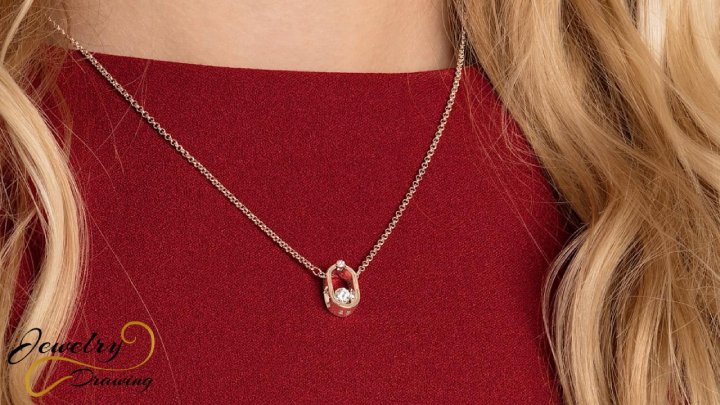 Pinkish semi-circular