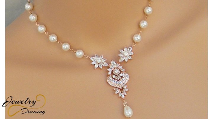 floral and heart shape